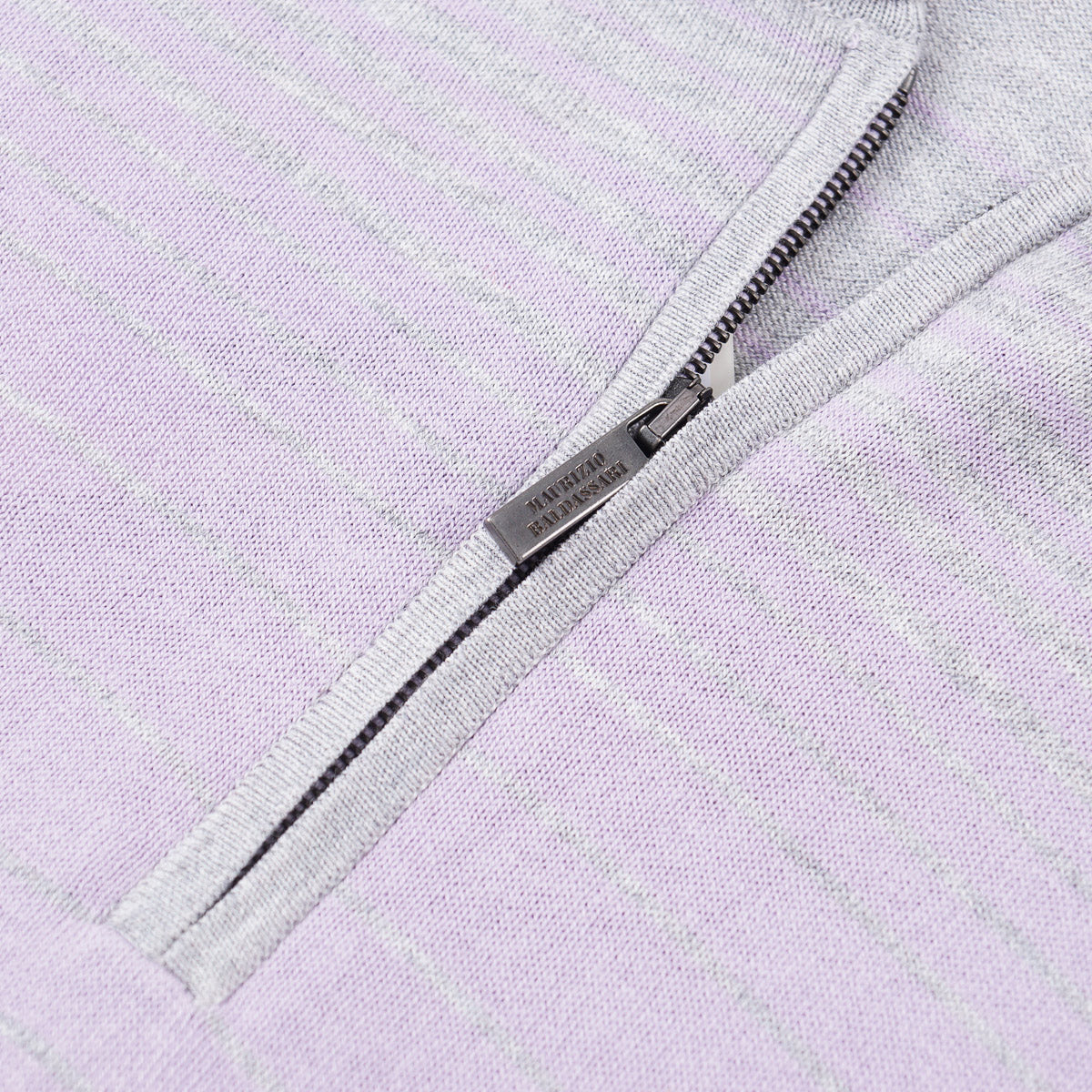 Maurizio Baldassari Silk-Cotton Polo Shirt - Top Shelf Apparel