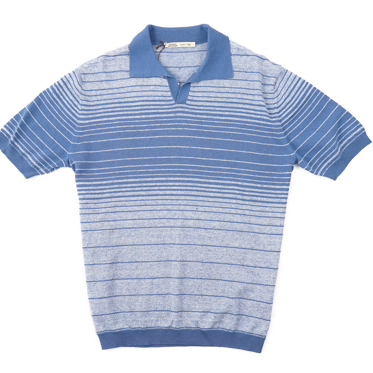 Maurizio Baldassari Linen-Silk Polo - Top Shelf Apparel