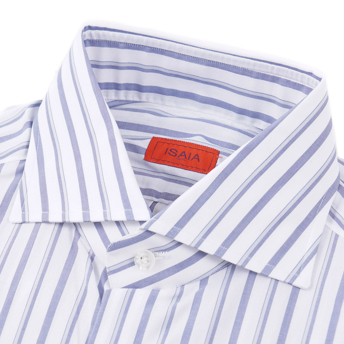 Isaia Tailored-Fit 'Mix' Cotton Shirt - Top Shelf Apparel