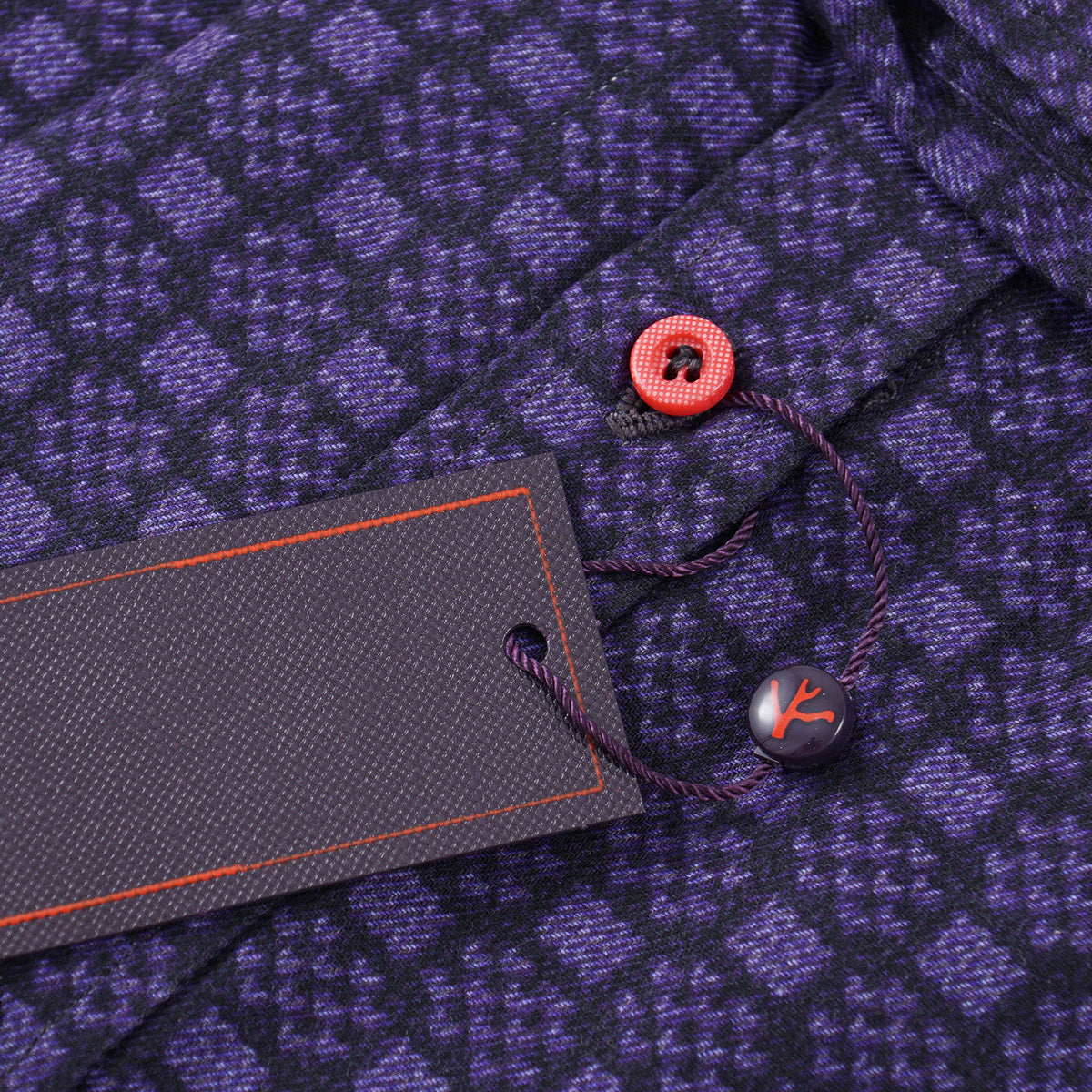 Isaia 'Mix' Patterned Jersey Cotton Shirt - Top Shelf Apparel