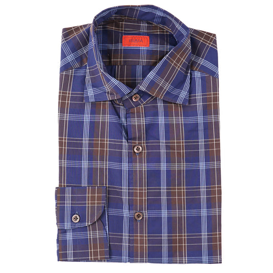 Isaia Trim-Fit Lightweight Cotton Shirt - Top Shelf Apparel