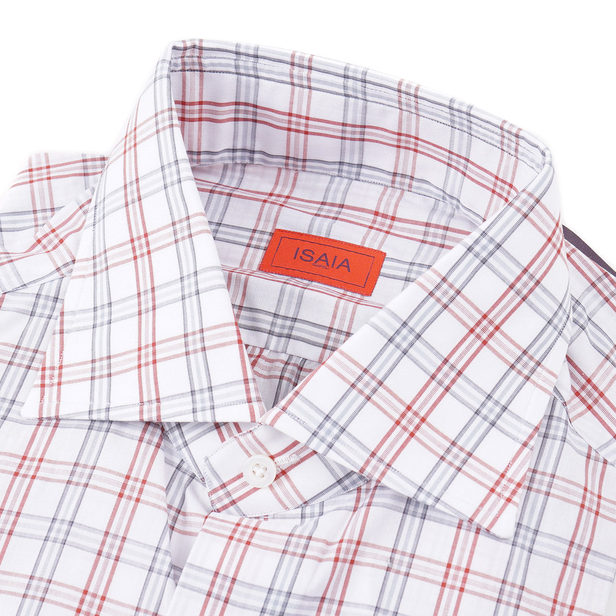 Isaia Tailored-Fit 'Mix' Cotton Shirt - Top Shelf Apparel