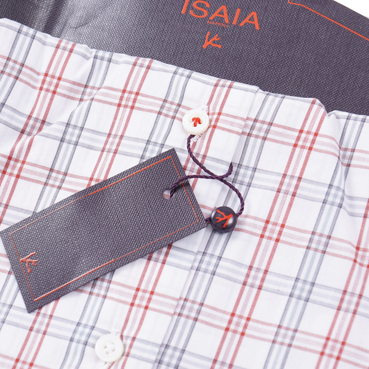 Isaia Tailored-Fit 'Mix' Cotton Shirt - Top Shelf Apparel
