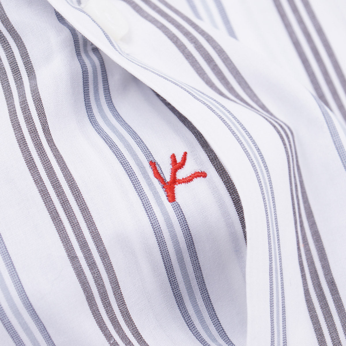 Isaia Tailored-Fit 'Mix' Cotton Shirt - Top Shelf Apparel