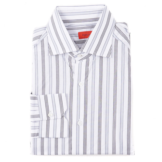 Isaia Tailored-Fit 'Mix' Cotton Shirt - Top Shelf Apparel