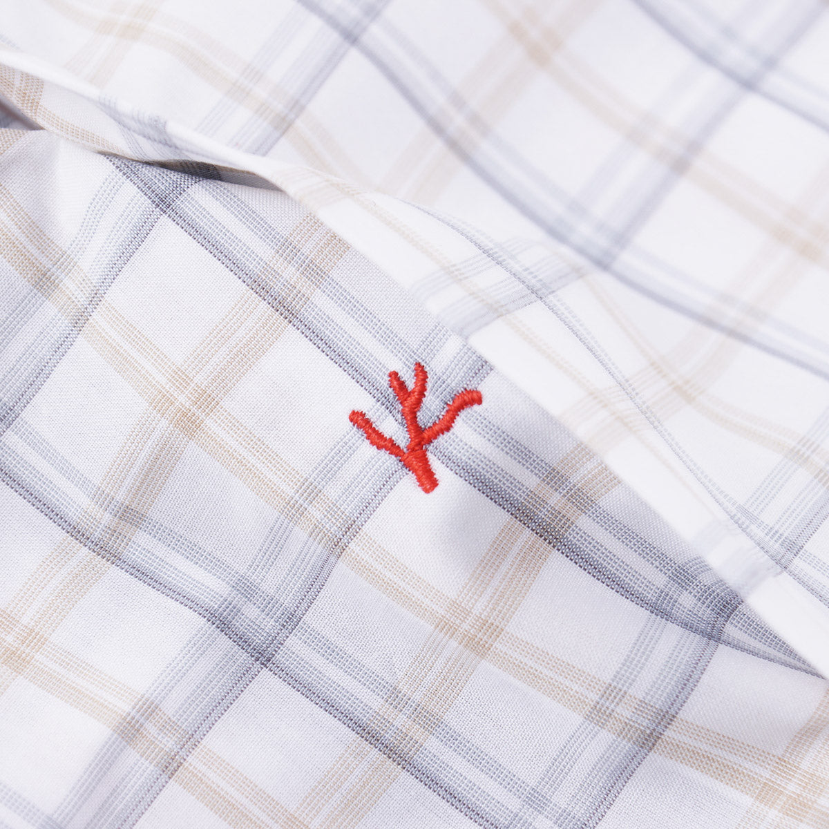 Isaia Tailored-Fit 'Mix' Cotton Shirt - Top Shelf Apparel