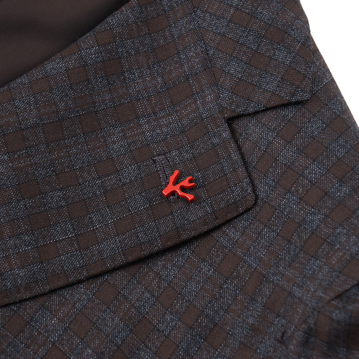 Isaia Layered Check Wool Sport Coat - Top Shelf Apparel