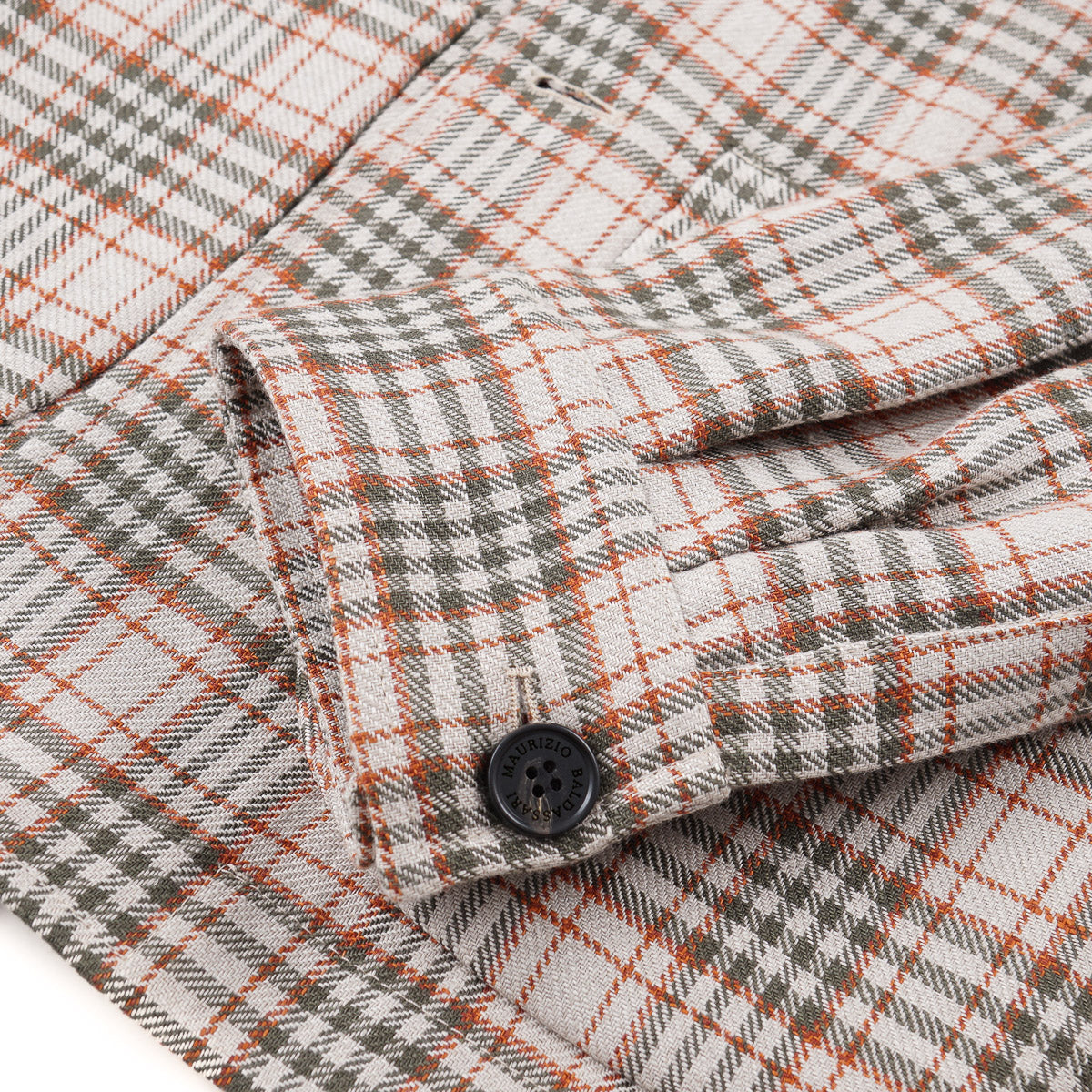 Maurizio Baldassari Pure Linen Shacket - Top Shelf Apparel