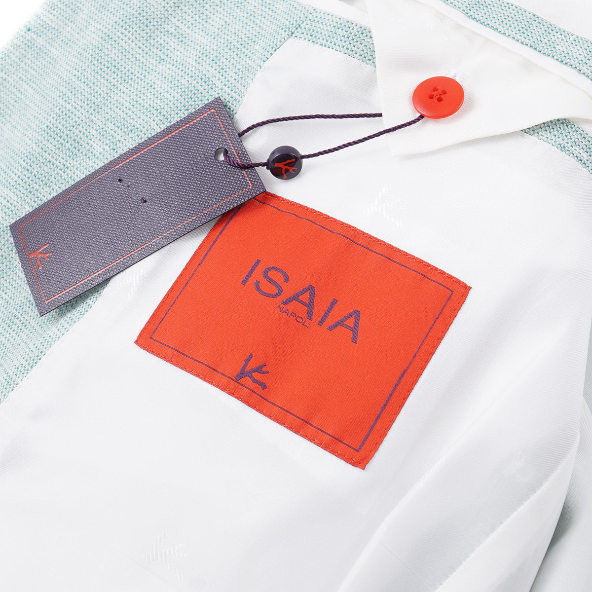 Isaia Woven Linen-Wool-Silk Sport Coat - Top Shelf Apparel