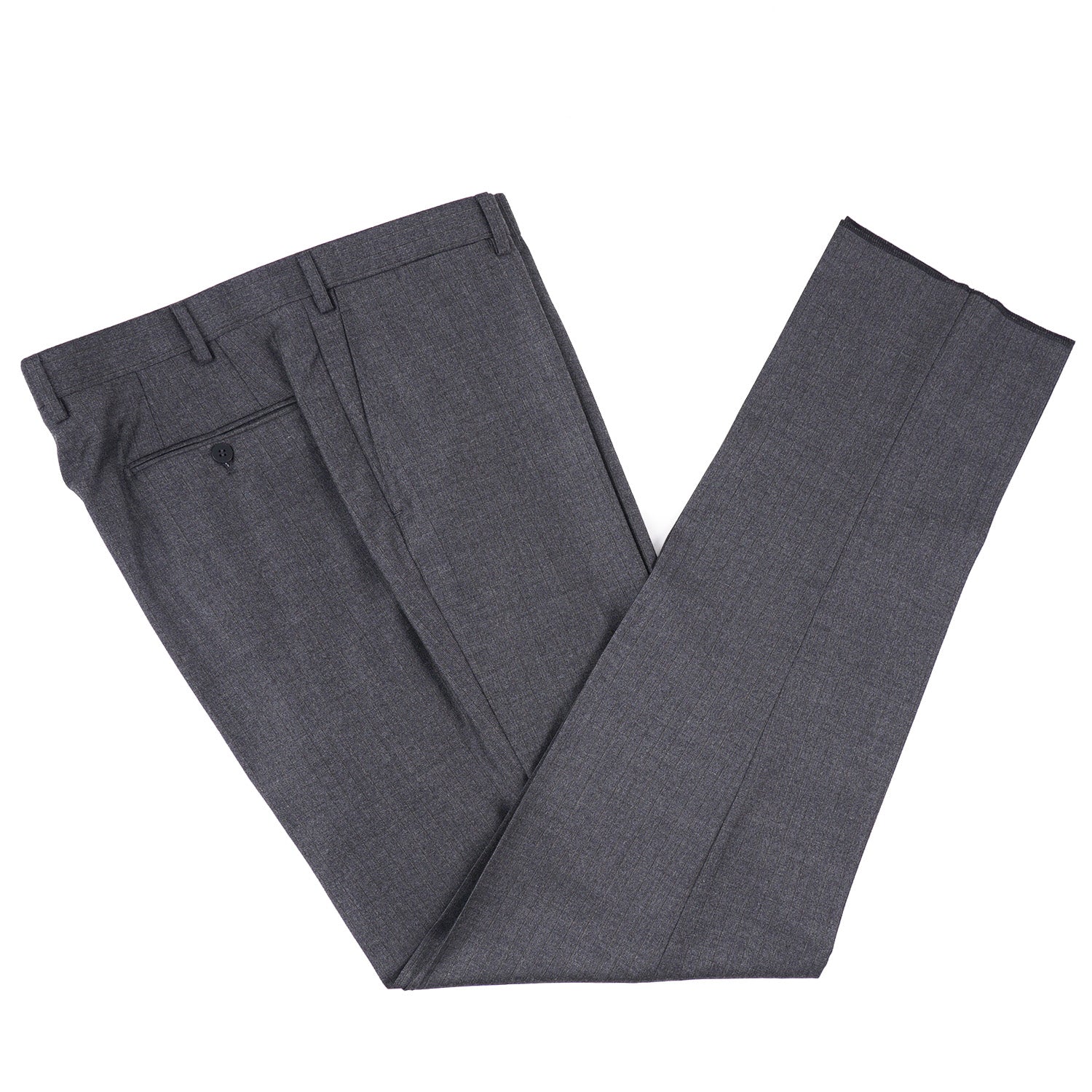 Isaia Classic-Fit Gray Stripe Wool Suit - Top Shelf Apparel