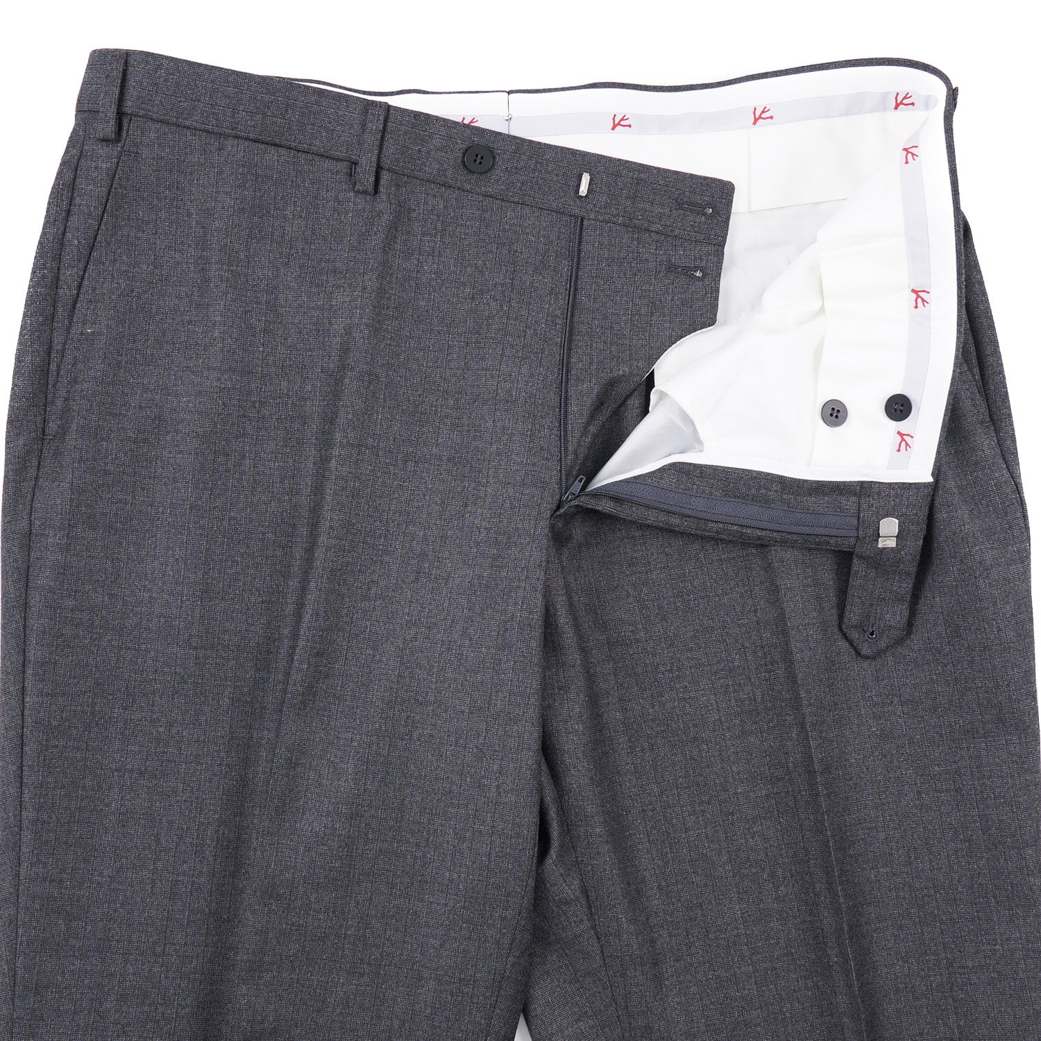 Isaia Classic-Fit Gray Stripe Wool Suit - Top Shelf Apparel