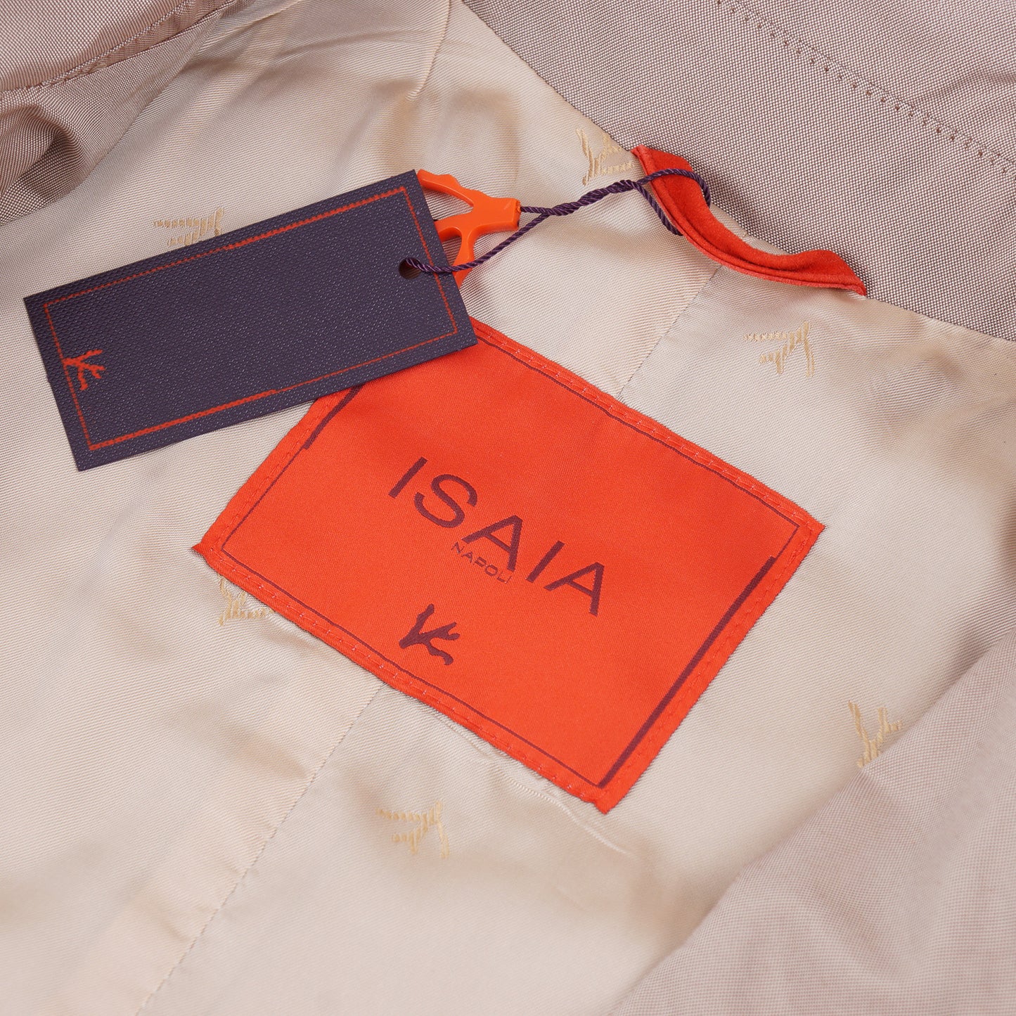 Isaia Lightweight Aqua Fabric Overcoat - Top Shelf Apparel