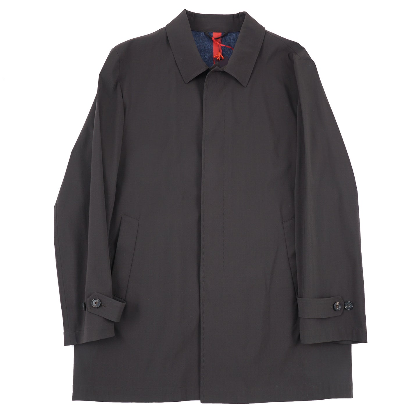 Isaia Lightweight Techno Wool Overcoat - Top Shelf Apparel