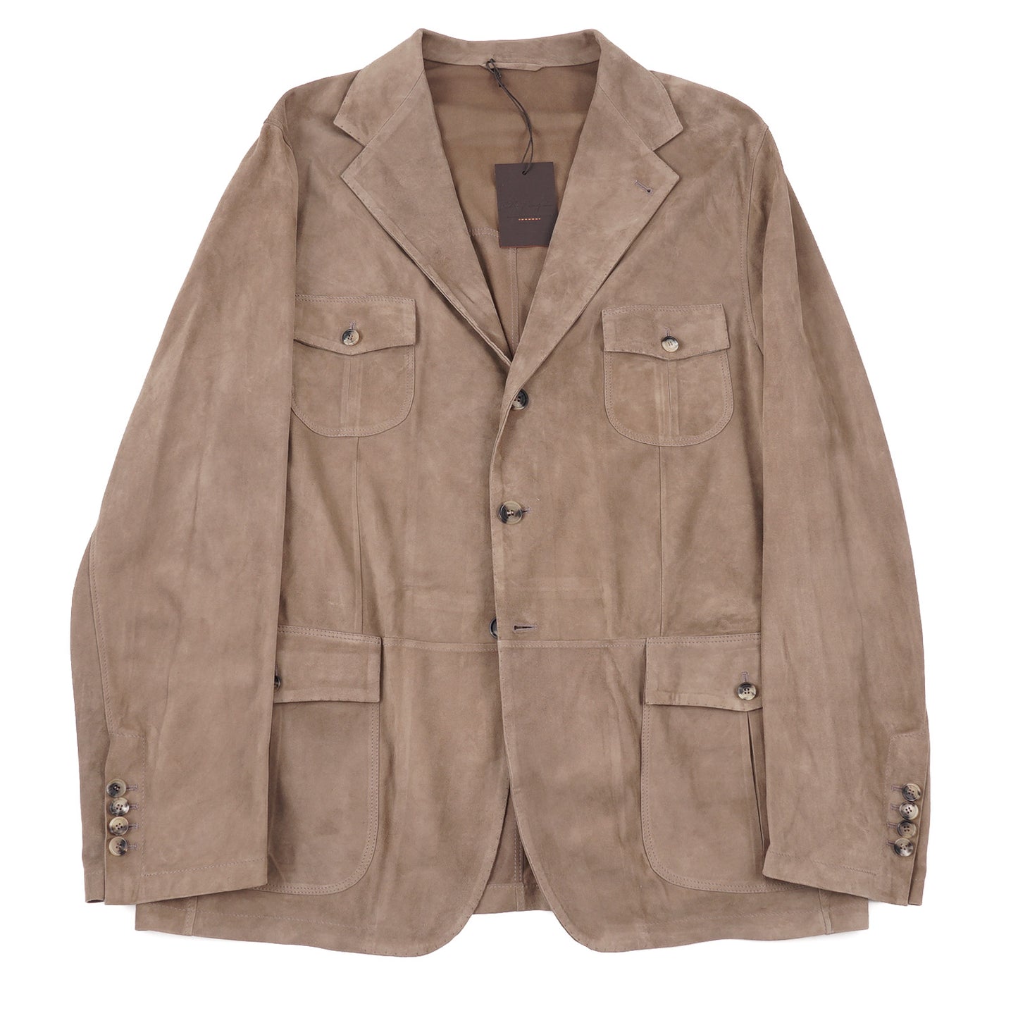 Rifugio Unlined Nappa Suede Field Blazer - Top Shelf Apparel