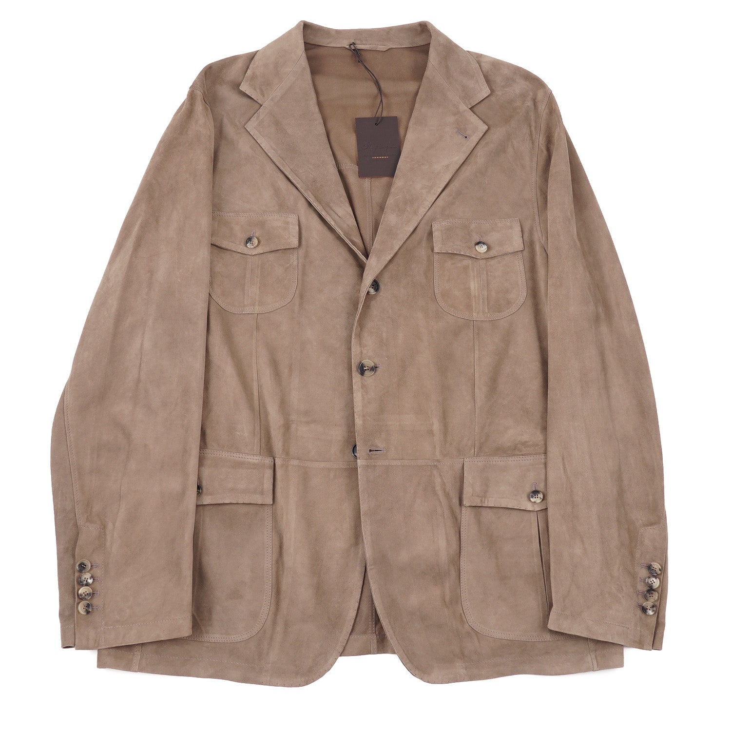 Rifugio Unlined Nappa Suede Field Blazer - Top Shelf Apparel