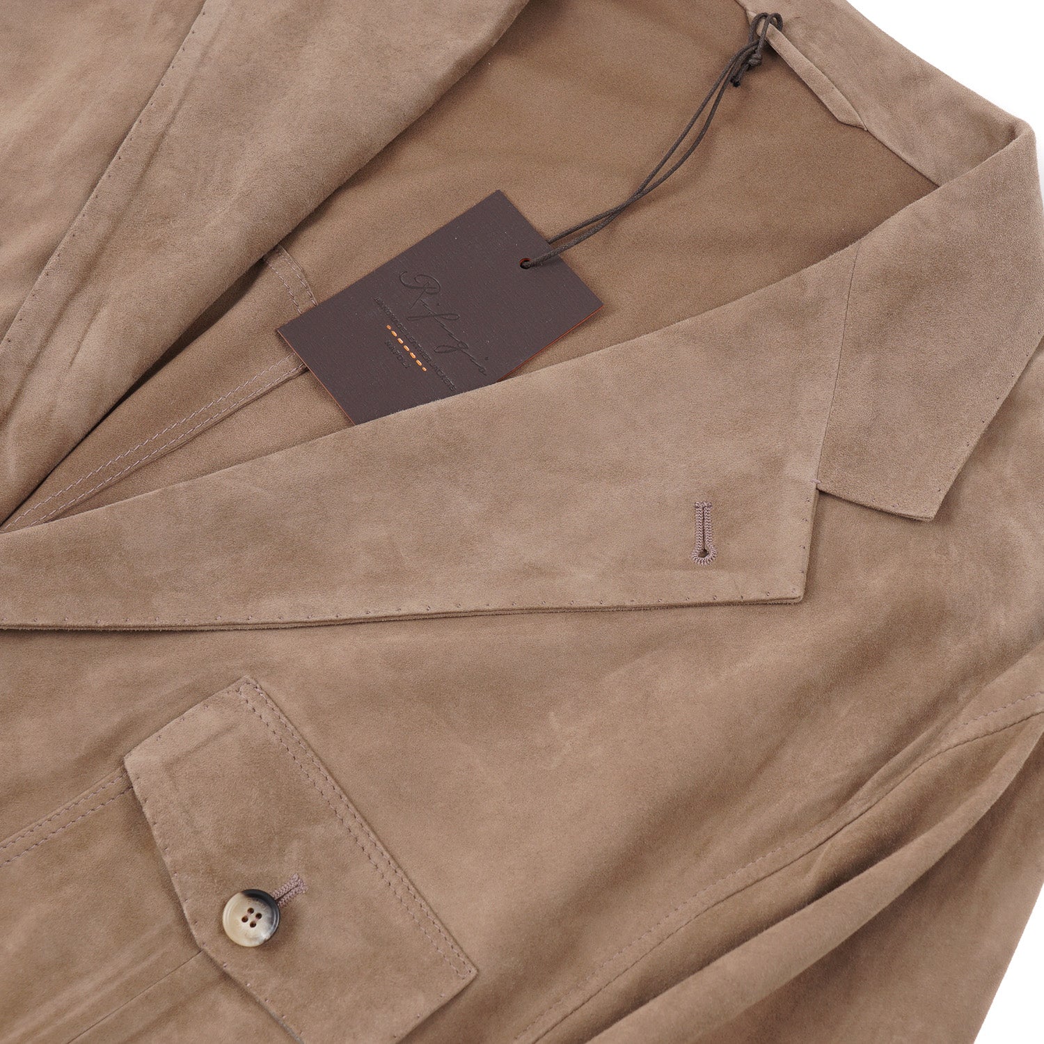 Rifugio Unlined Nappa Suede Field Blazer - Top Shelf Apparel