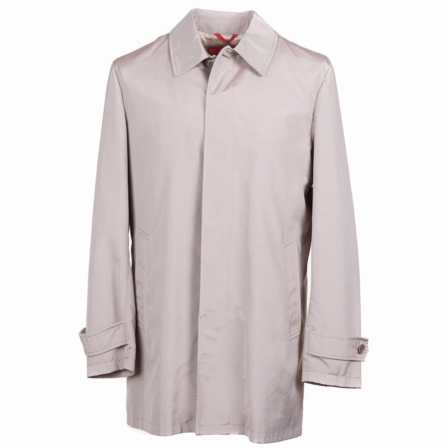 Isaia Lightweight Aqua Fabric Overcoat - Top Shelf Apparel