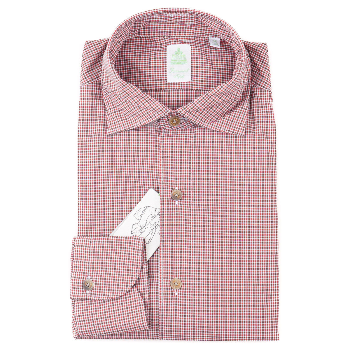 Finamore Extra-Slim Cotton Dress Shirt Finamore Extra-Slim Cotton Dress Shirt