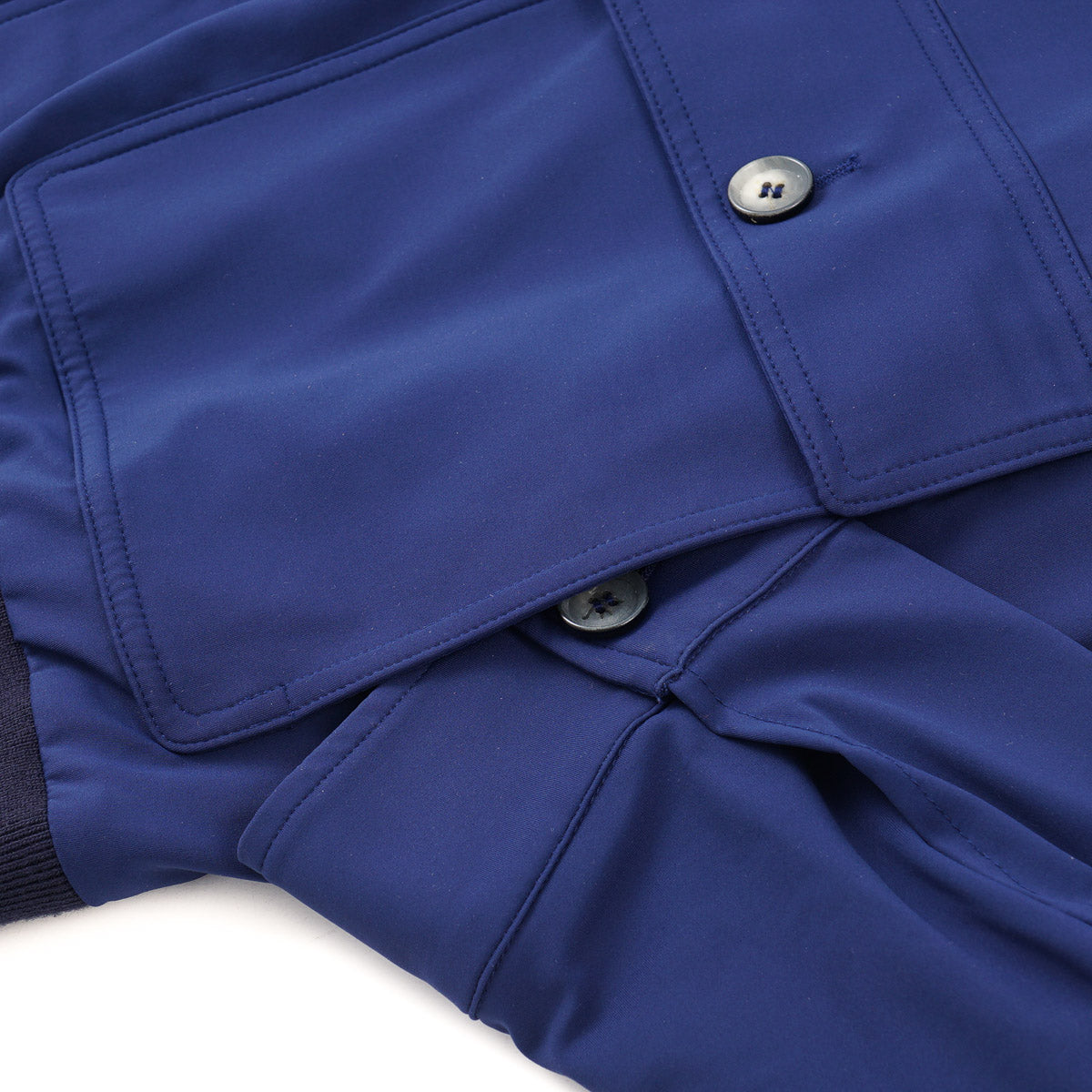 Isaia 'Techno Light Jersey' Bomber Jacket - Top Shelf Apparel
