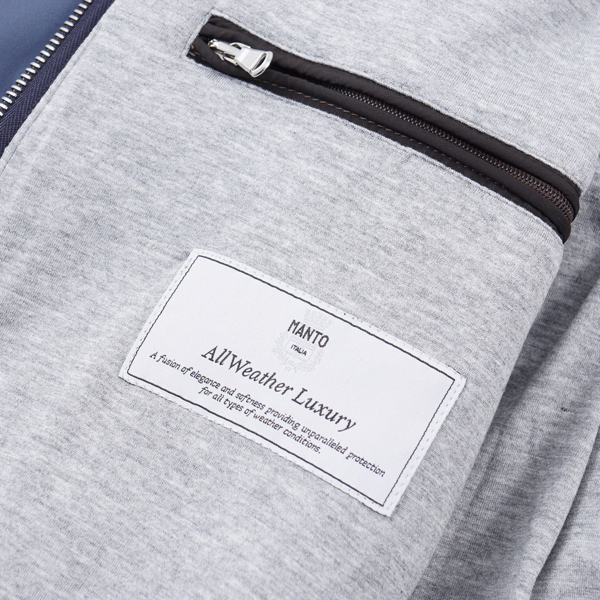 Manto Jersey-Lined Technical Fabric Jacket