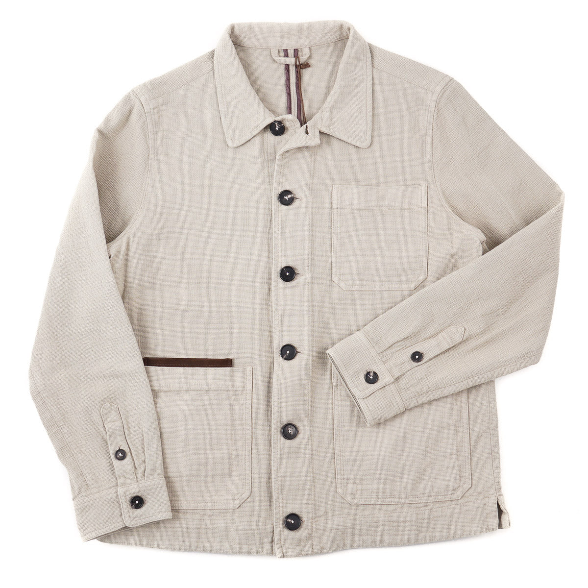 Manto 'Elasi' Woven Cotton Jacket - Top Shelf Apparel