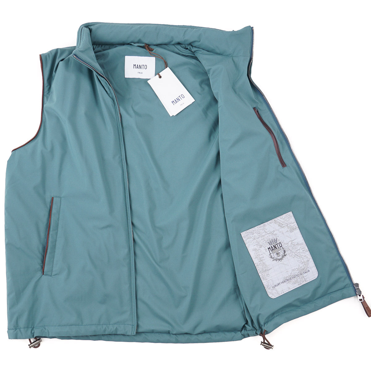 Manto Lightweight Weather-Repellent Vest - Top Shelf Apparel