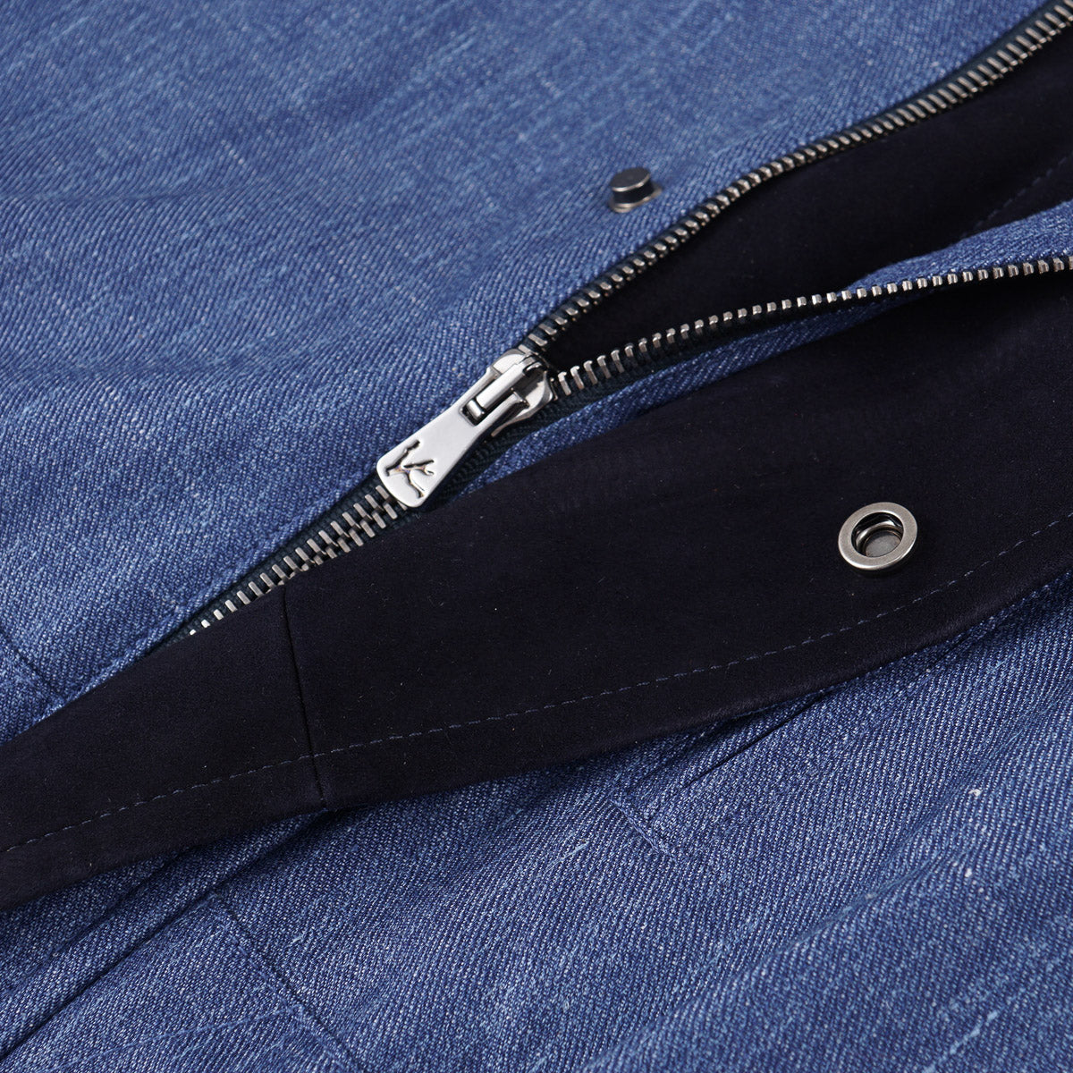 Isaia Wool-Silk-Linen Hooded Parka - Top Shelf Apparel
