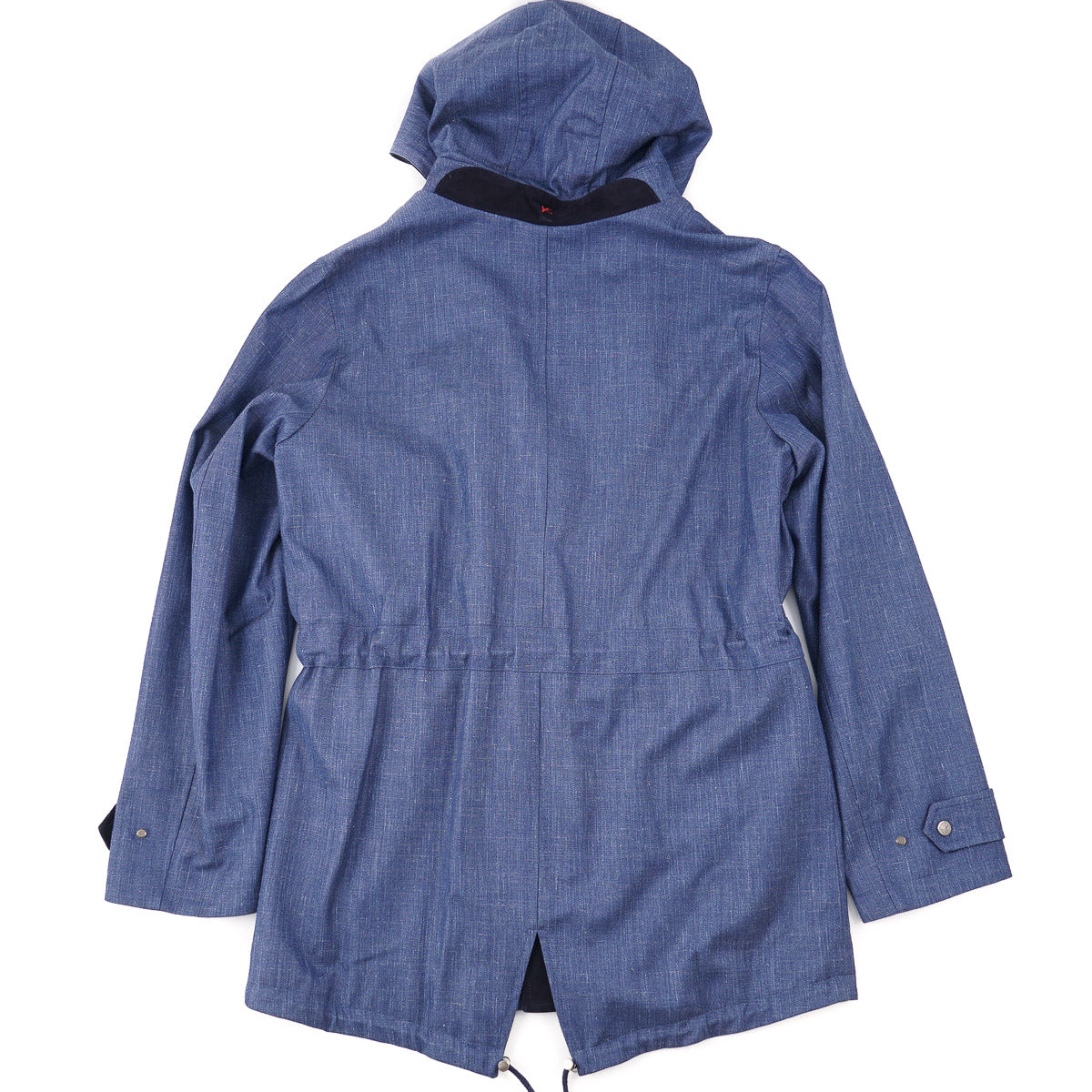 Isaia Wool-Silk-Linen Hooded Parka - Top Shelf Apparel