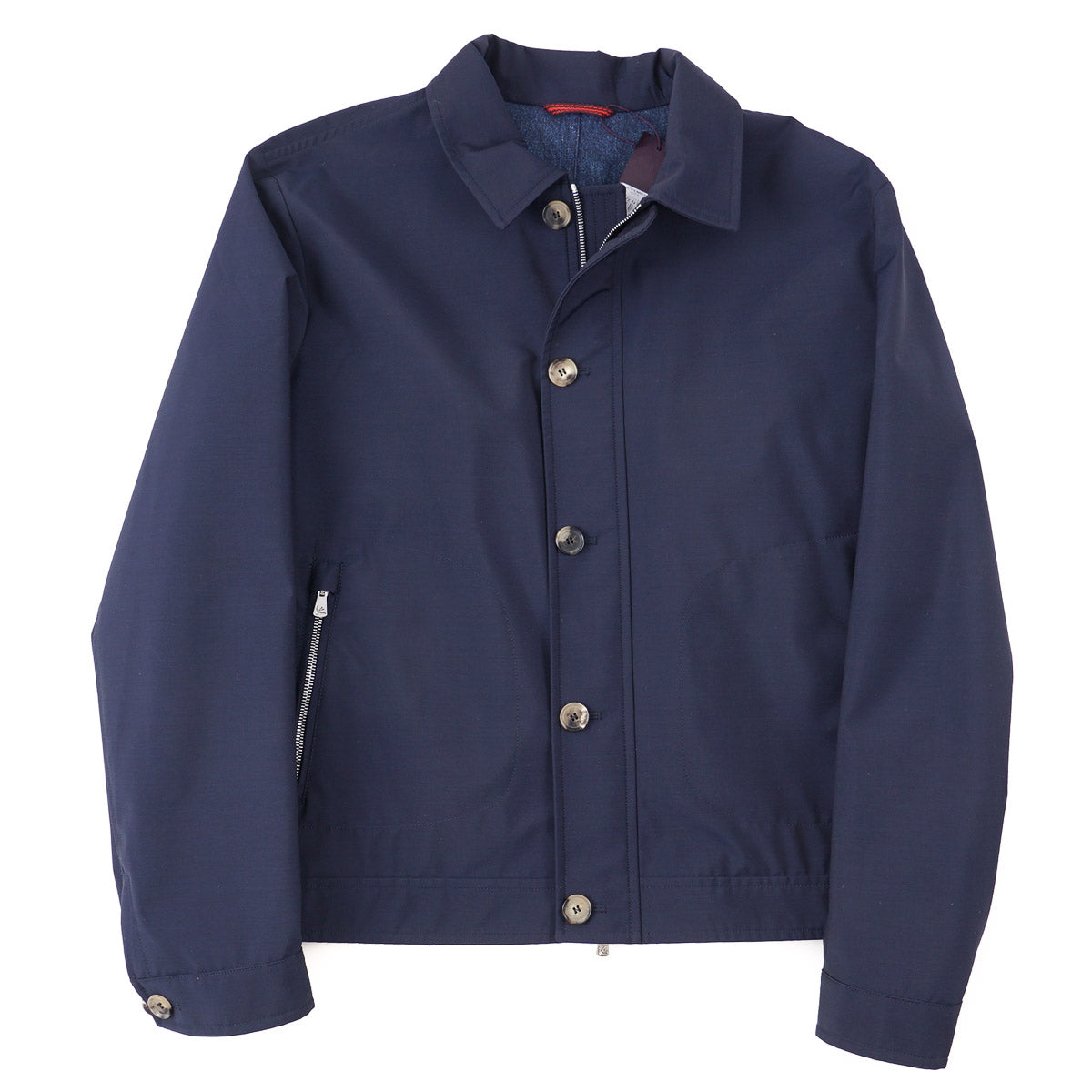 Isaia 'Techno Wool' Bomber Jacket - Top Shelf Apparel