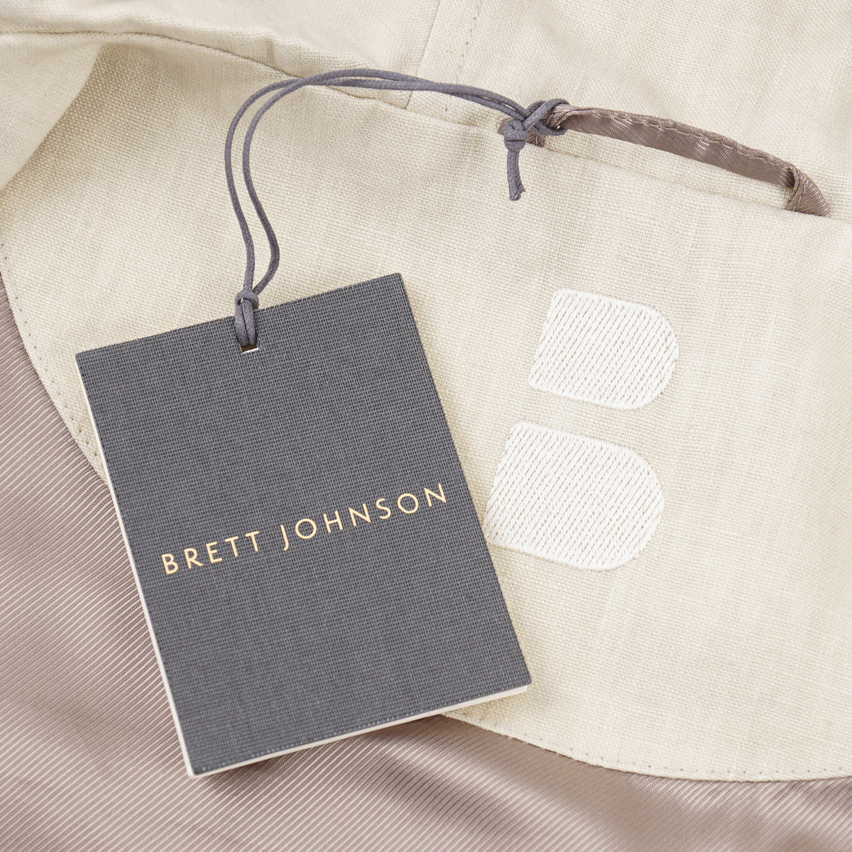 Brett Johnson Hooded Linen Gilet Vest