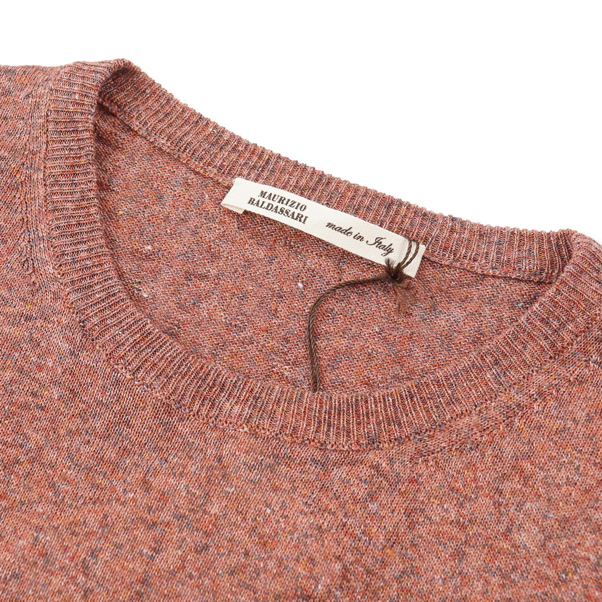 Maurizio Baldassari Linen T-Shirt Sweater - Top Shelf Apparel