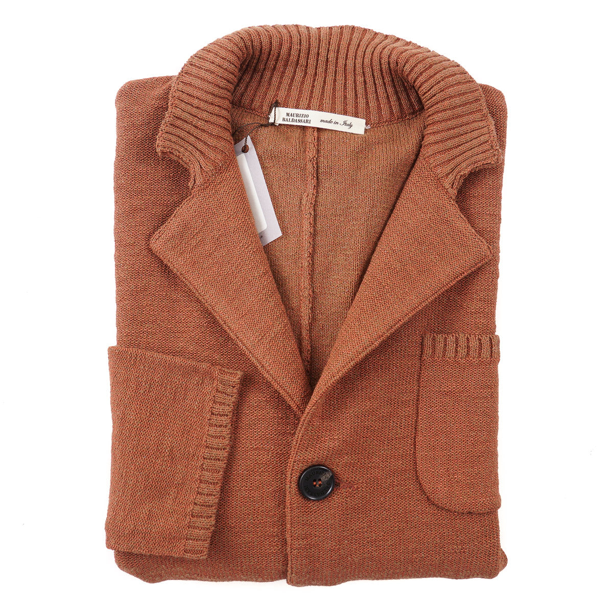 Maurizio Baldassari Knit Cardigan Sweater-Blazer - Top Shelf Apparel