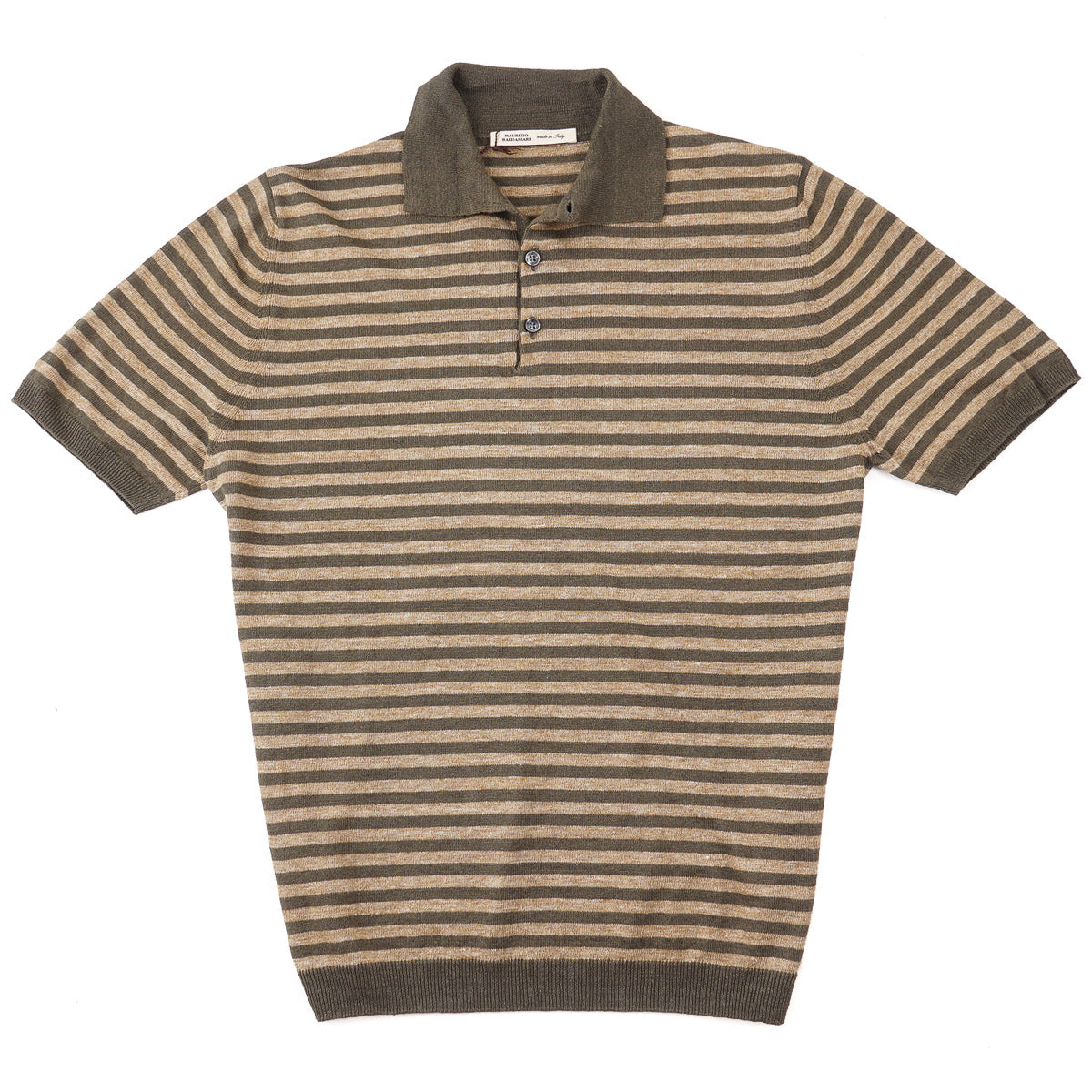 Maurizio Baldassari Linen Polo Shirt - Top Shelf Apparel