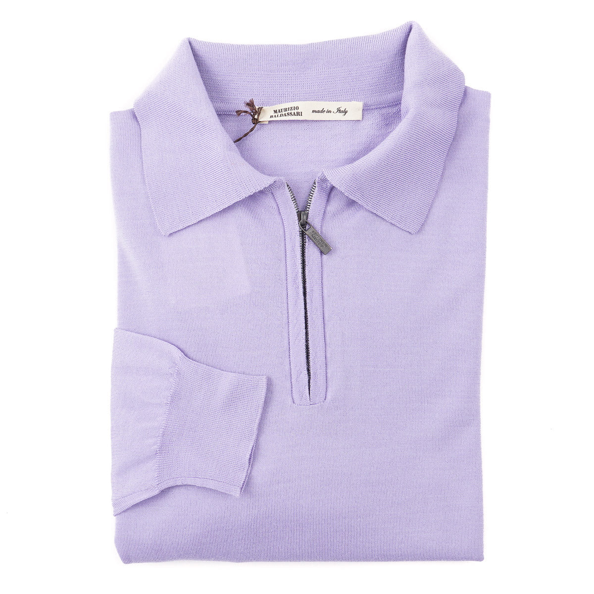 Maurizio Baldassari Half-Zip Polo Sweater - Top Shelf Apparel