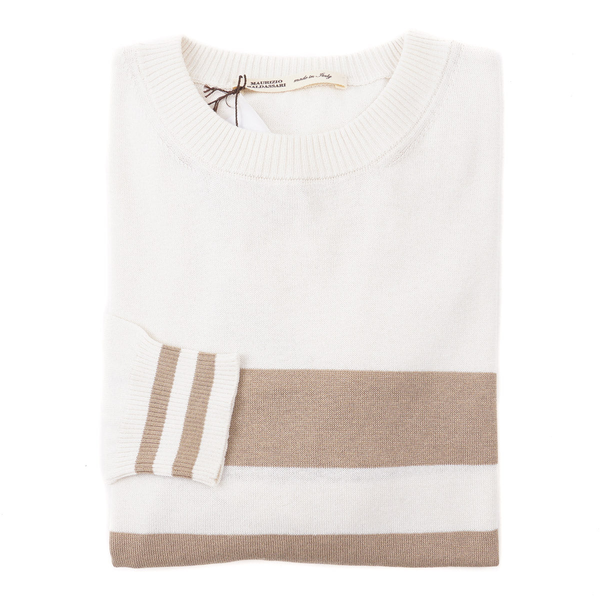 Maurizio Baldassari Silk-Cotton Sweater - Top Shelf Apparel