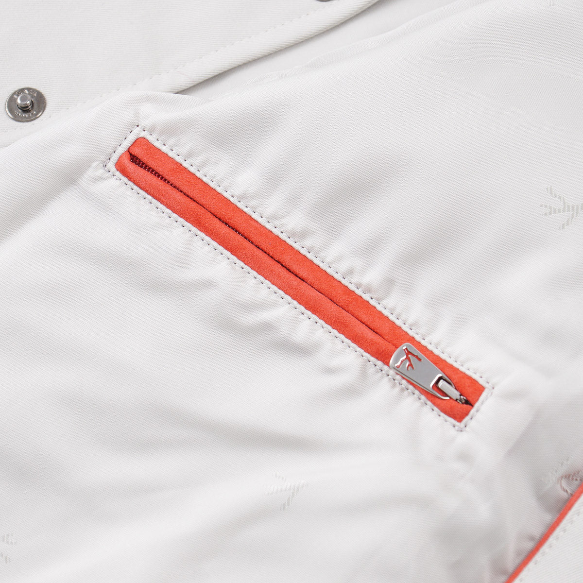Isaia Snap-Front Varsity Jacket - Top Shelf Apparel