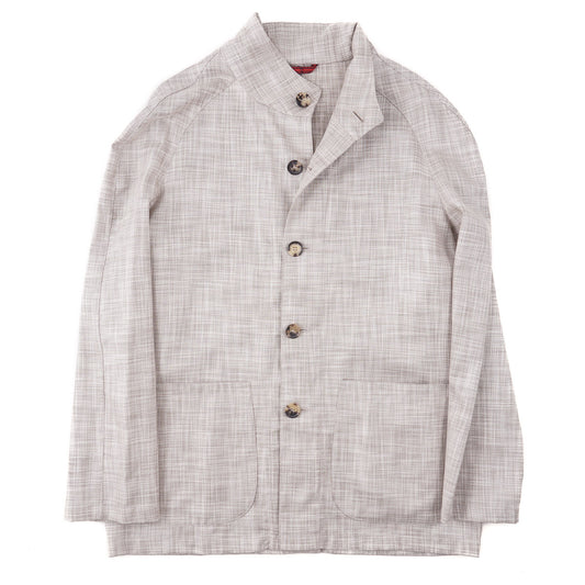 Isaia Wool-Cotton-Silk Light Jacket - Top Shelf Apparel
