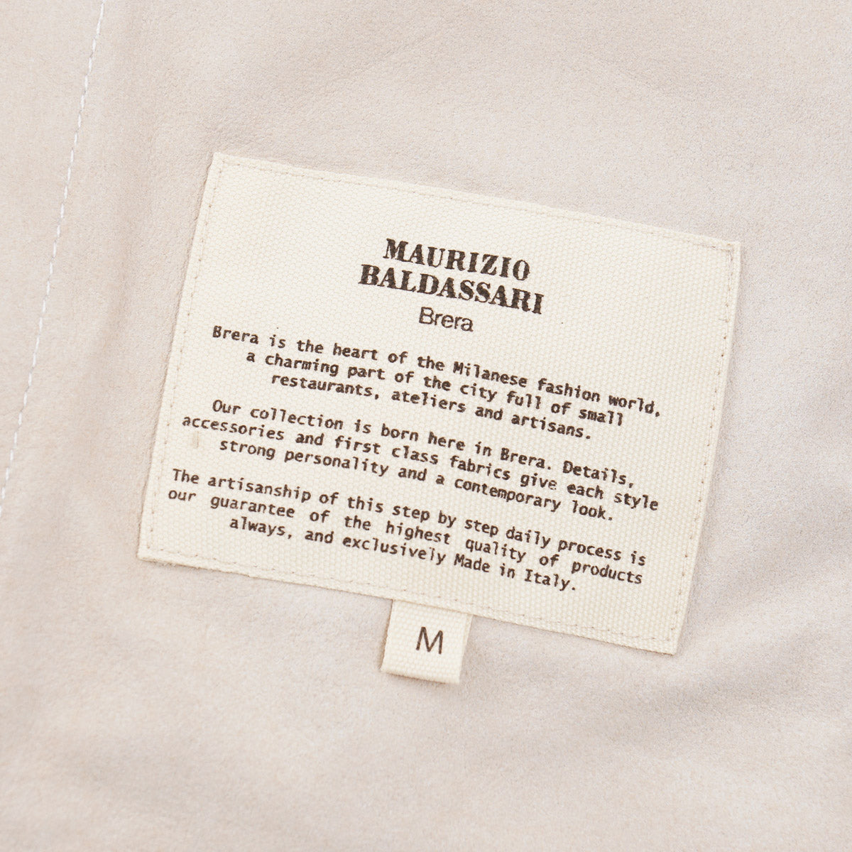 Maurizio Baldassari Nappa Leather Jacket - Top Shelf Apparel