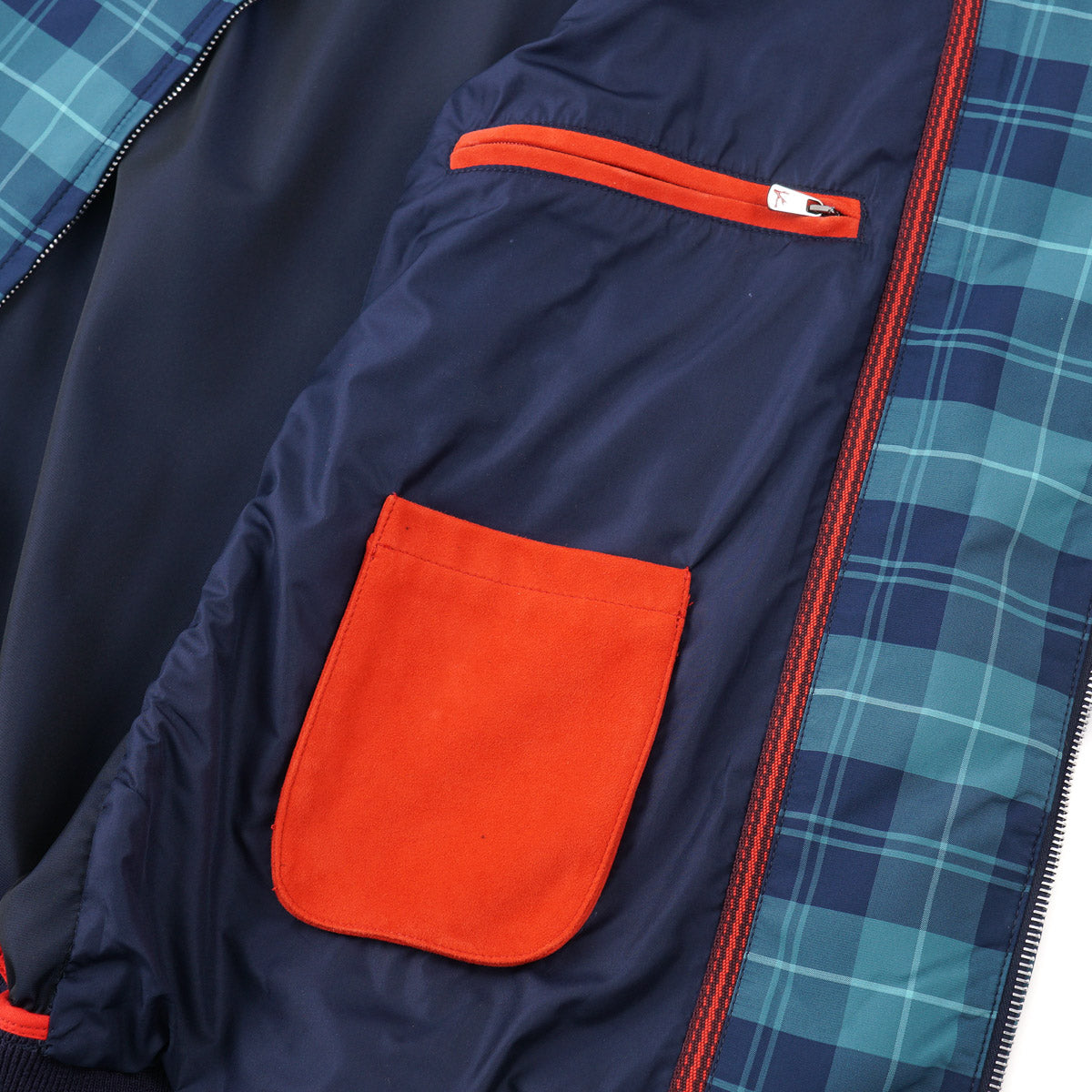 Isaia Tartan Aqua Fabric Jacket - Top Shelf Apparel