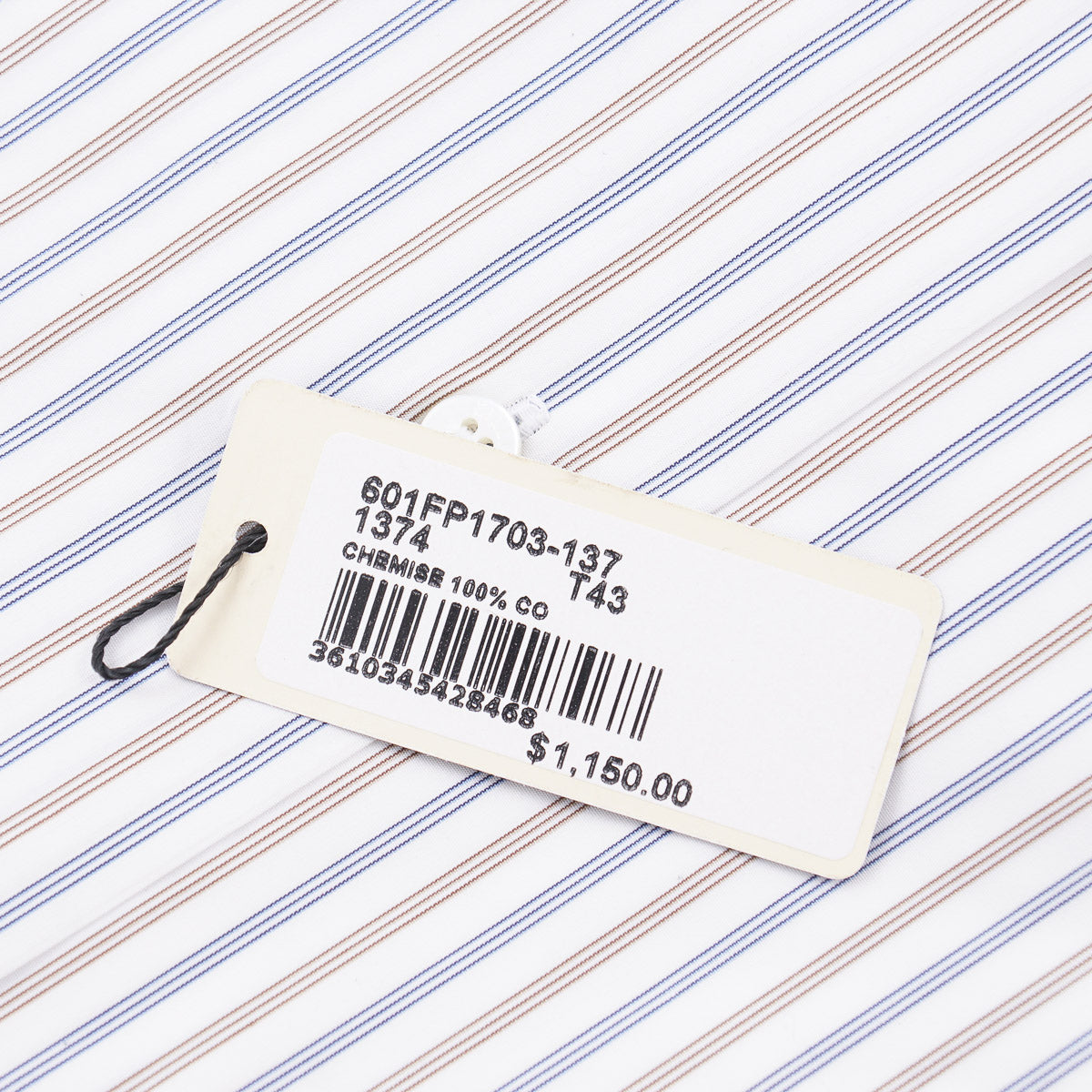 Zilli Tailored-Fit Cotton Dress Shirt