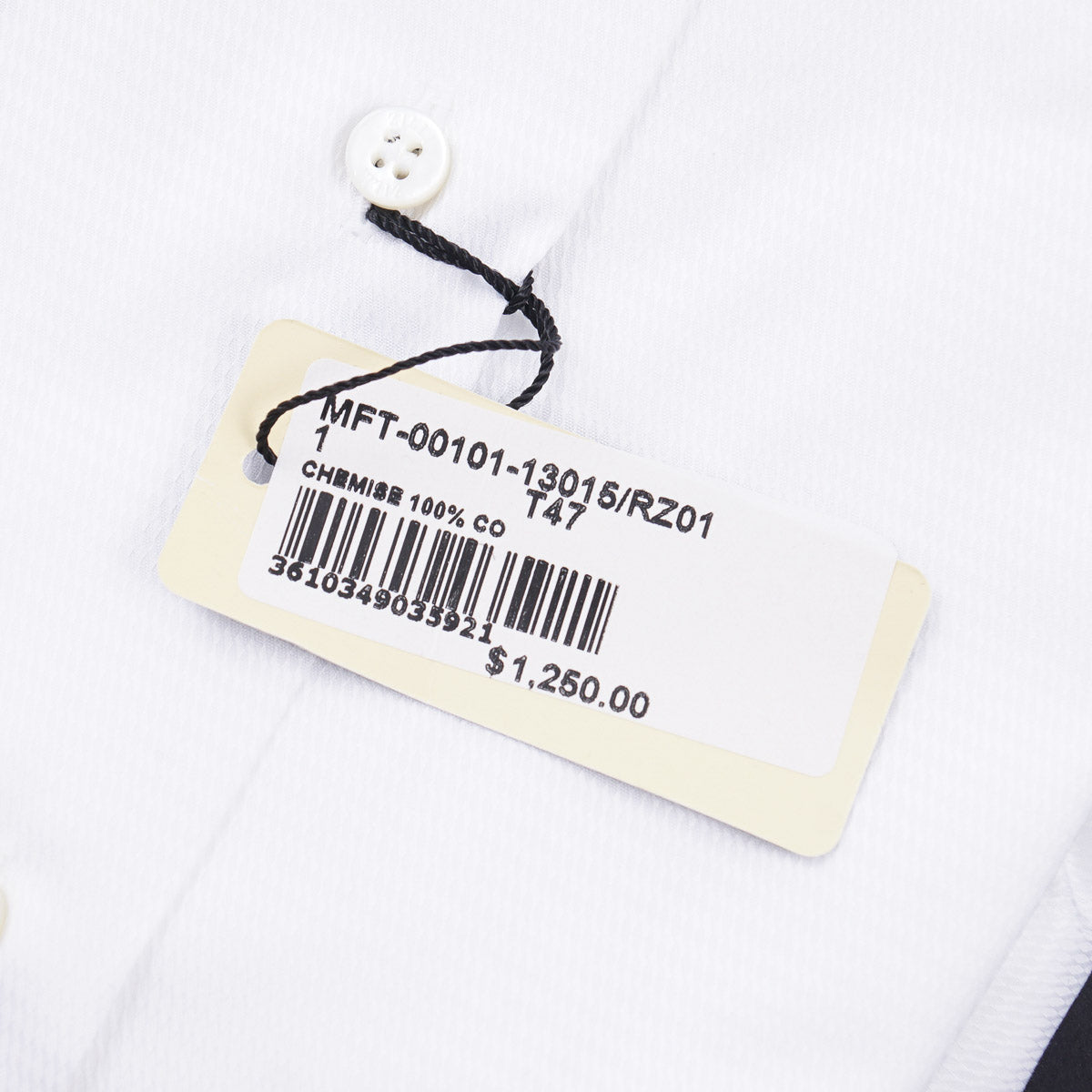 Zilli Tailored-Fit Cotton Dress Shirt