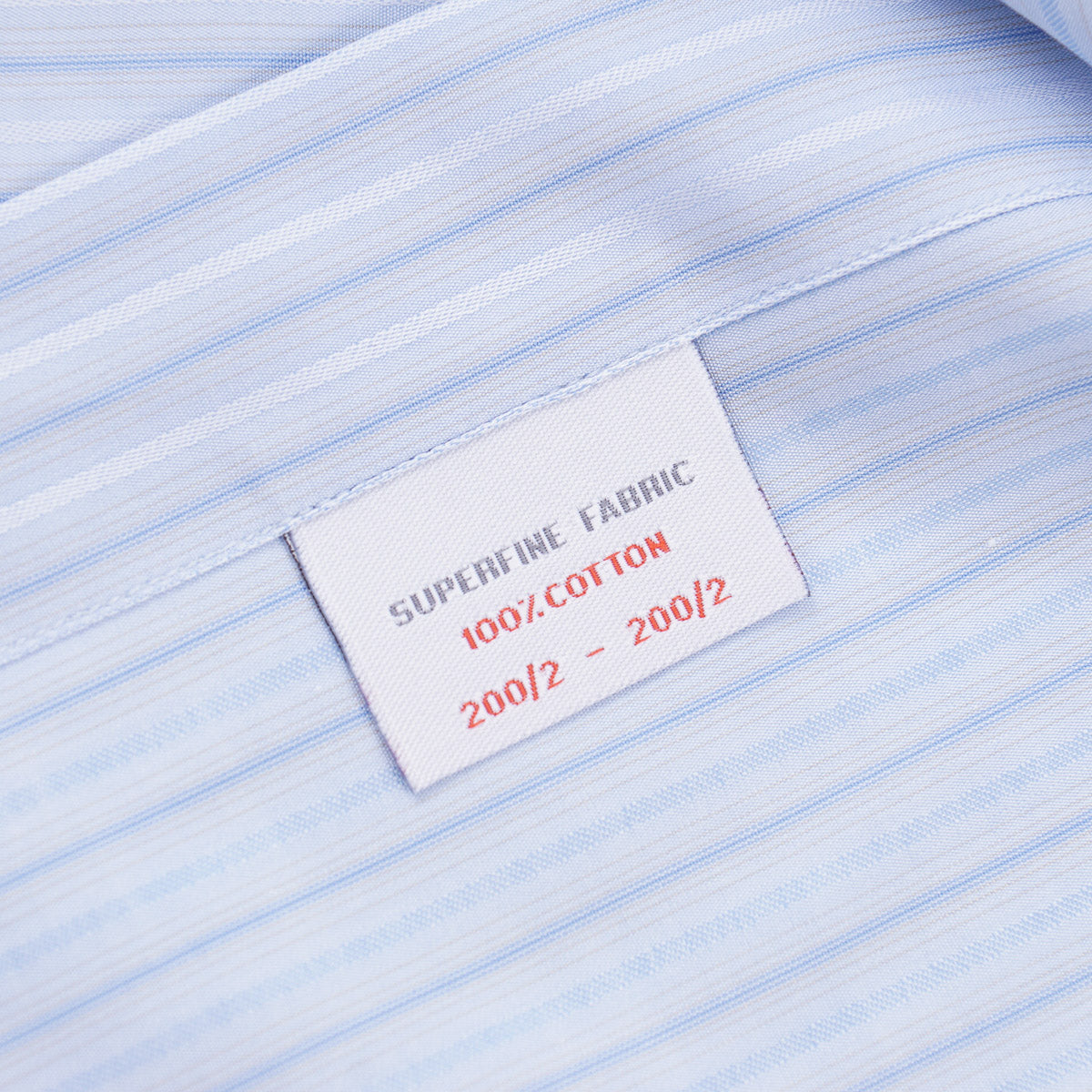 Zilli Regular-Fit 200s Cotton Dress Shirt - Top Shelf Apparel