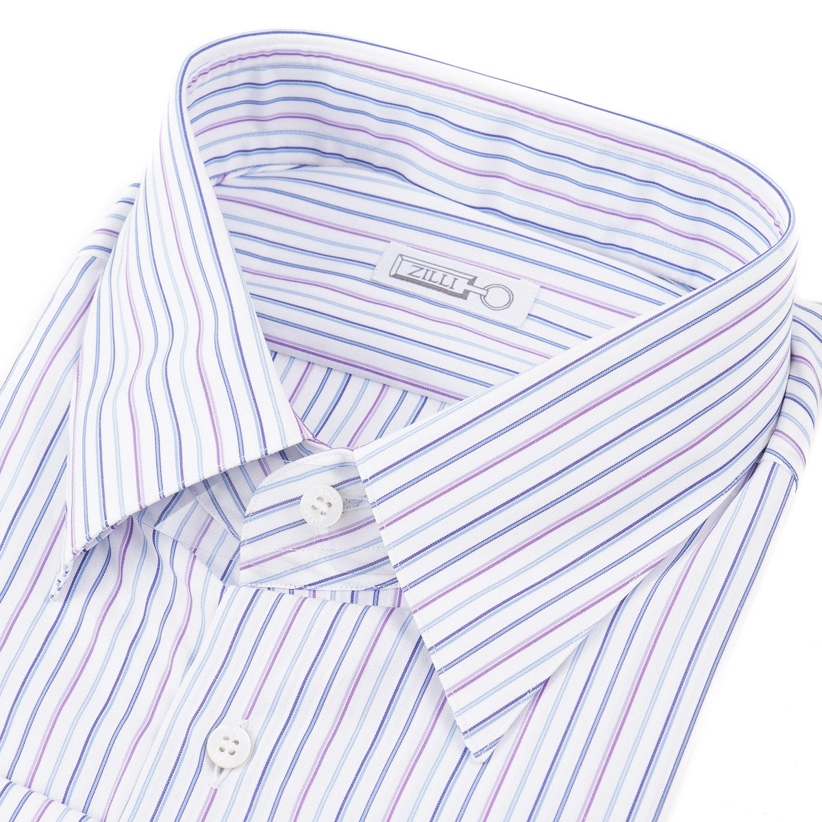 Zilli Tailored-Fit Cotton Dress Shirt - Top Shelf Apparel