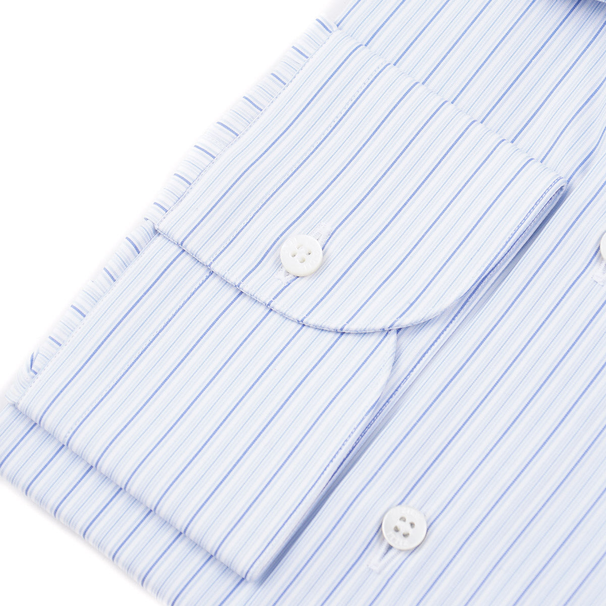 Zilli Tailored-Fit Cotton Dress Shirt - Top Shelf Apparel