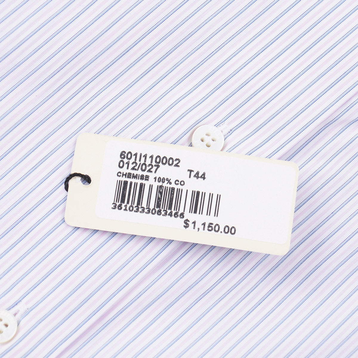 Zilli Tailored-Fit Cotton Dress Shirt