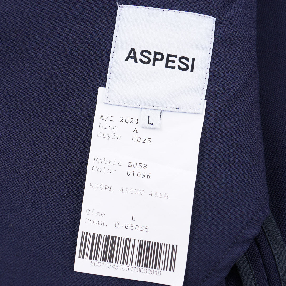 Aspesi Lightweight Poplin Wool Blazer - Top Shelf Apparel