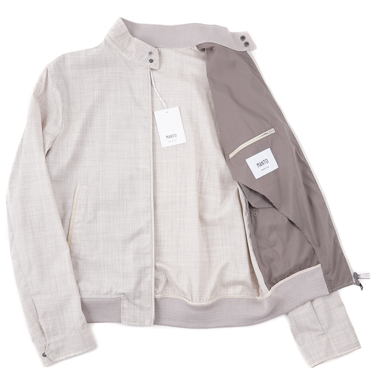 Manto Lightweight Superfine Wool Jacket - Top Shelf Apparel
