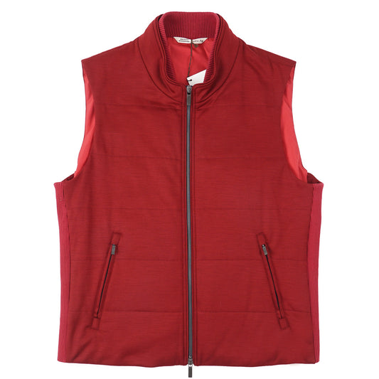 Maurizio Baldassari Jersey Wool 'Arena' Vest - Top Shelf Apparel
