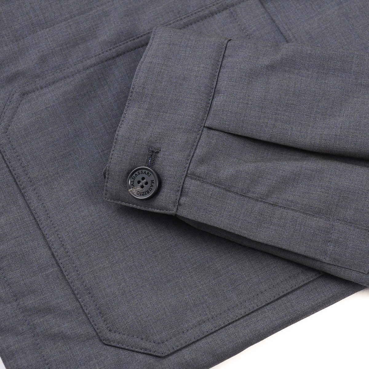 Maurizio Baldassari Wool Padded Chore Jacket - Top Shelf Apparel