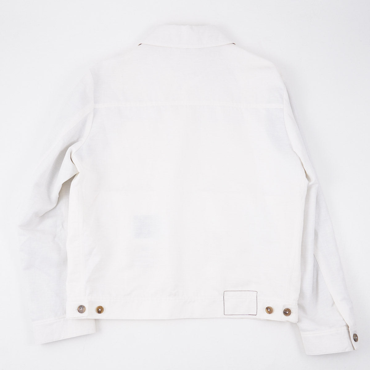 Maurizio Baldassari Wool-Linen Trucker Jacket - Top Shelf Apparel